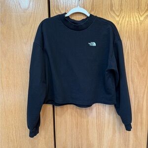 The North Face Women's Black Cropped Sweatshirt